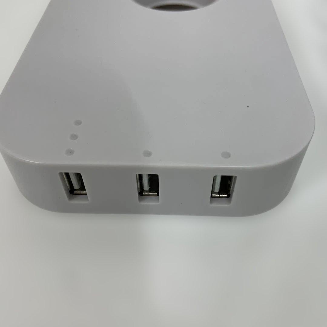 CBS フローモニターアーム クランプ式 シングル USBハブ付き【美品】