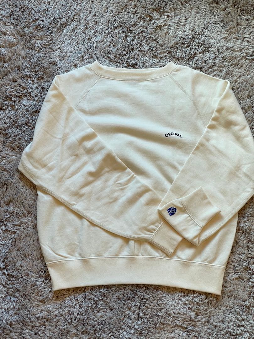 最終お値下げ！ORCIVAL オーシバル　ボートネックスウェット　エクリュ