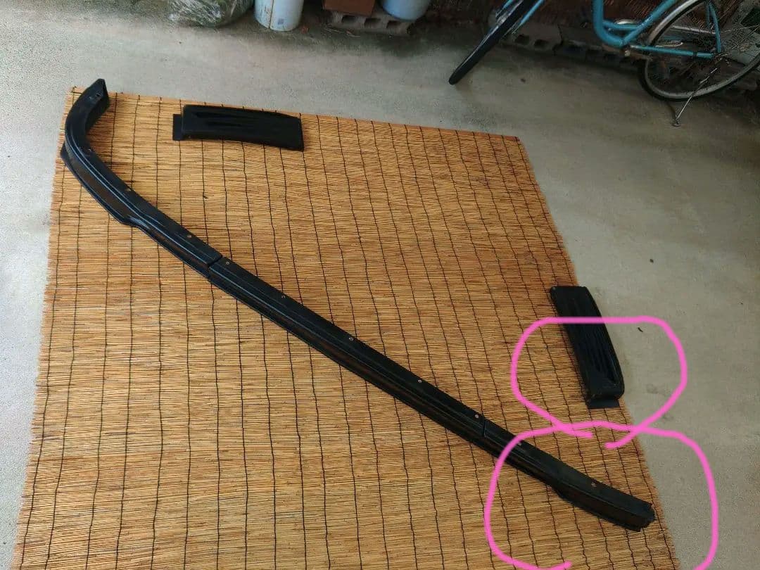 17クオンUD　JHスタイル エアロパーツセット ブラック　スタイル1