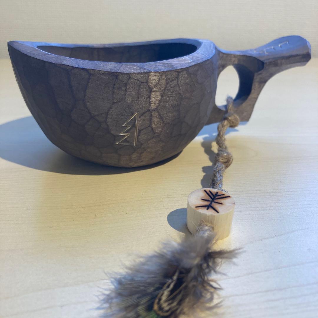 【新品】 ソウルオブシベリア　バードテール　ククサ　No.1004