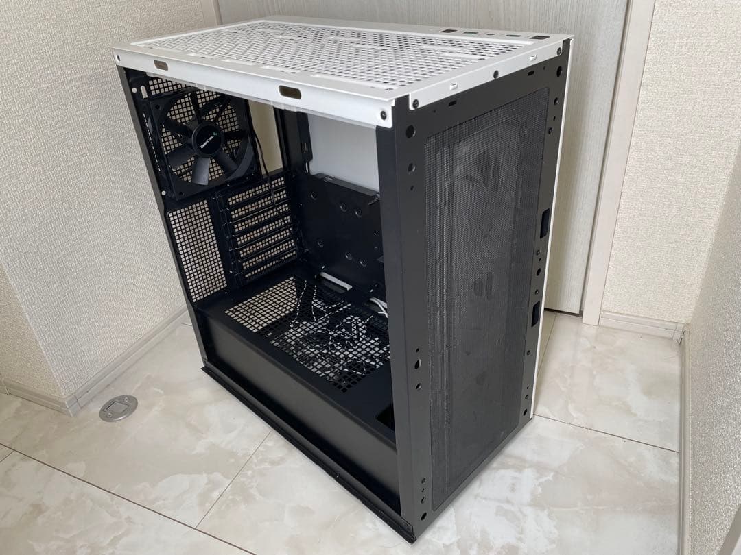 PCケース DeepCool CH510WH ケースファン付 ゲーミングPC