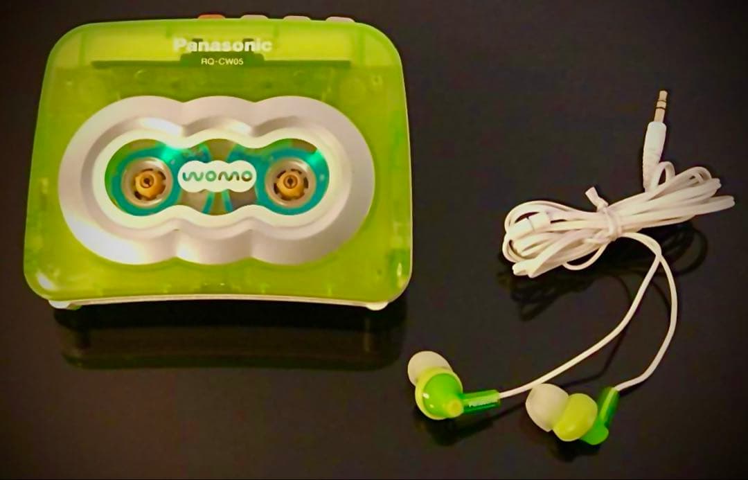 カセットプレーヤーPanasonic RQ-CW05 「 整備済み、完動超美品」