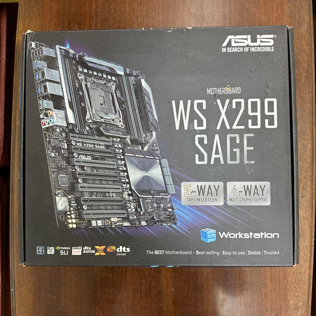 ASUS Intel X299搭載 マザーボード WS X299 SAGE