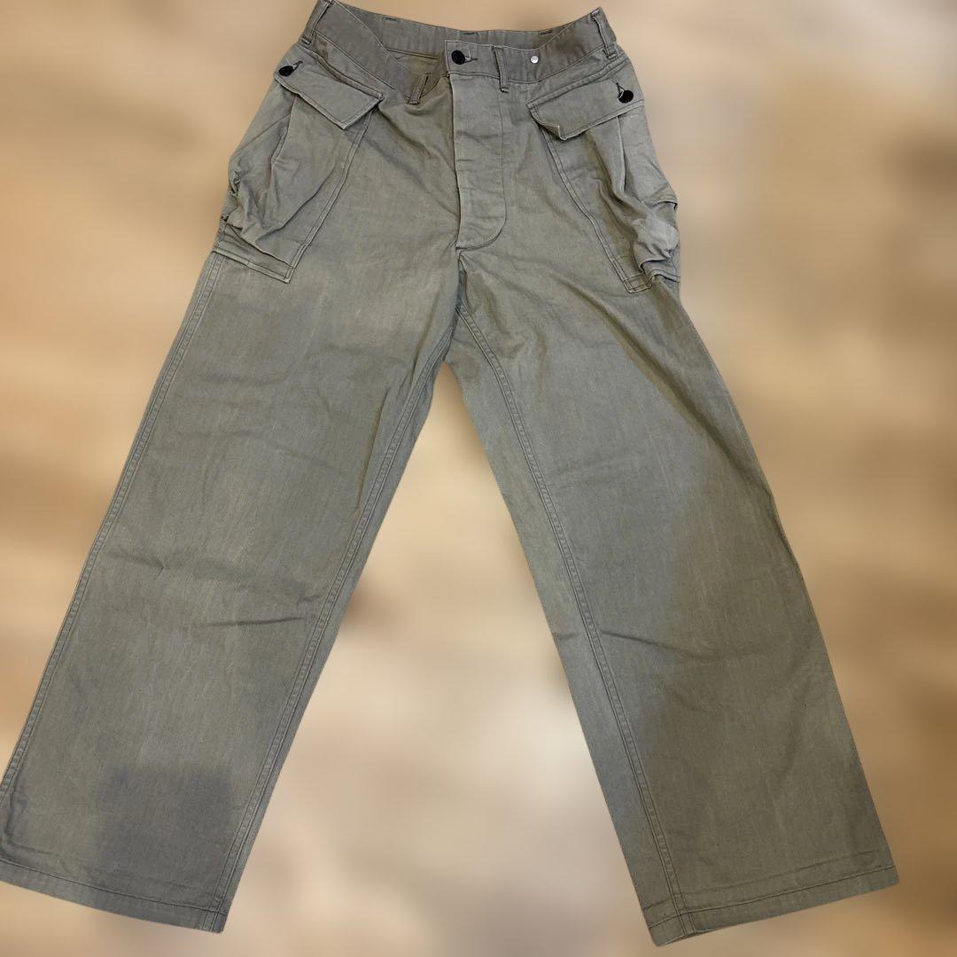 ウエアハウス　lot 1098 US ARMYヘリンボーンパンツ