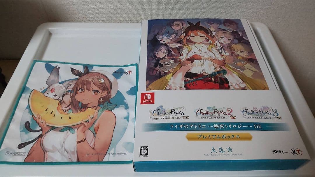 Switchライザのアトリエ秘密トリロジーDXプレミアムボックス予約特典付き美品