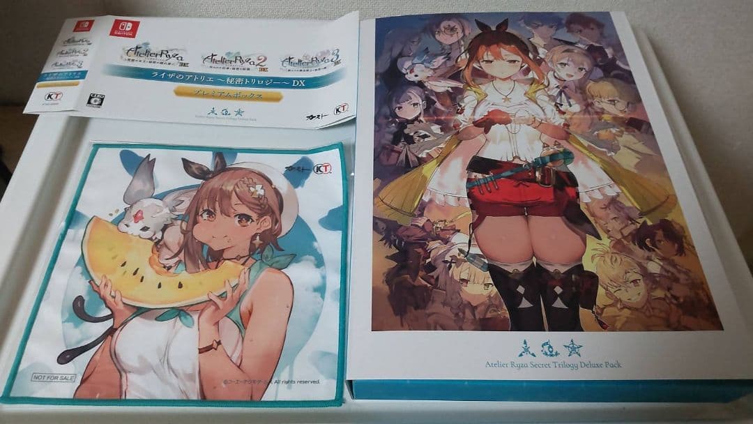 Switchライザのアトリエ秘密トリロジーDXプレミアムボックス予約特典付き美品