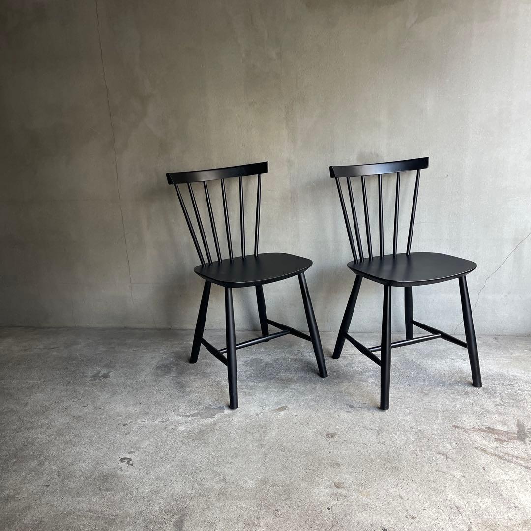 FDB モブラー J46 チェア グレー 北欧チェア　2脚セット