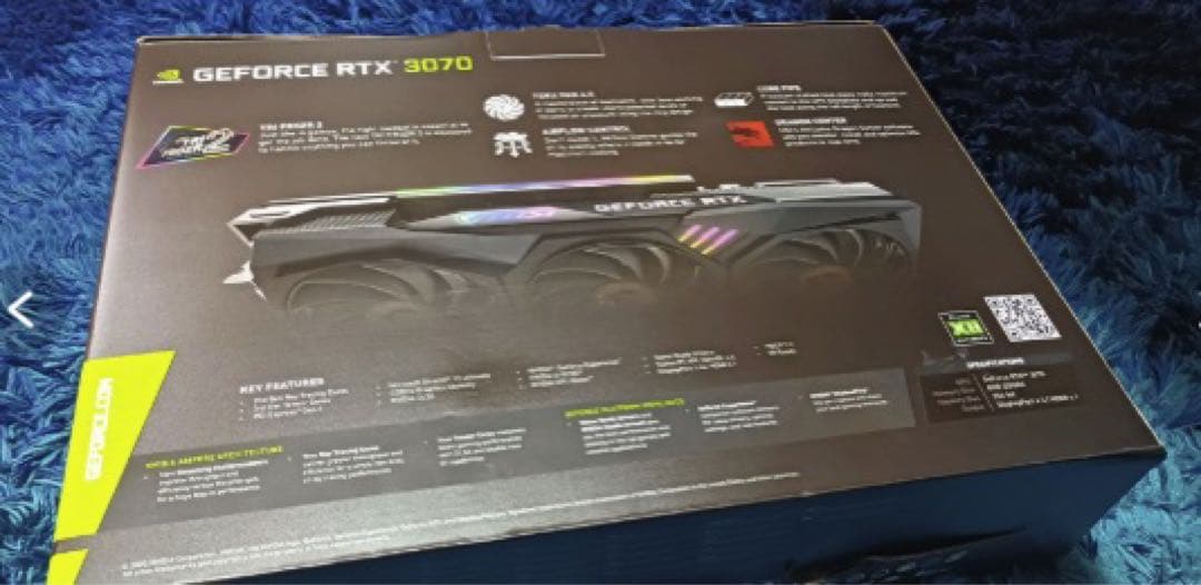 MSI RTX 3070 GAMING X TRIO (動作未確認品)