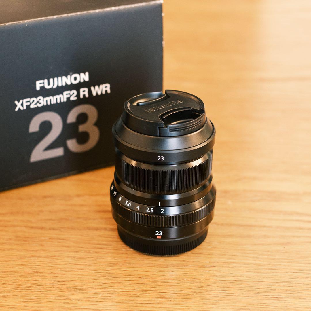 【美品】XF23mmF2 R WR 純正レンズフード付