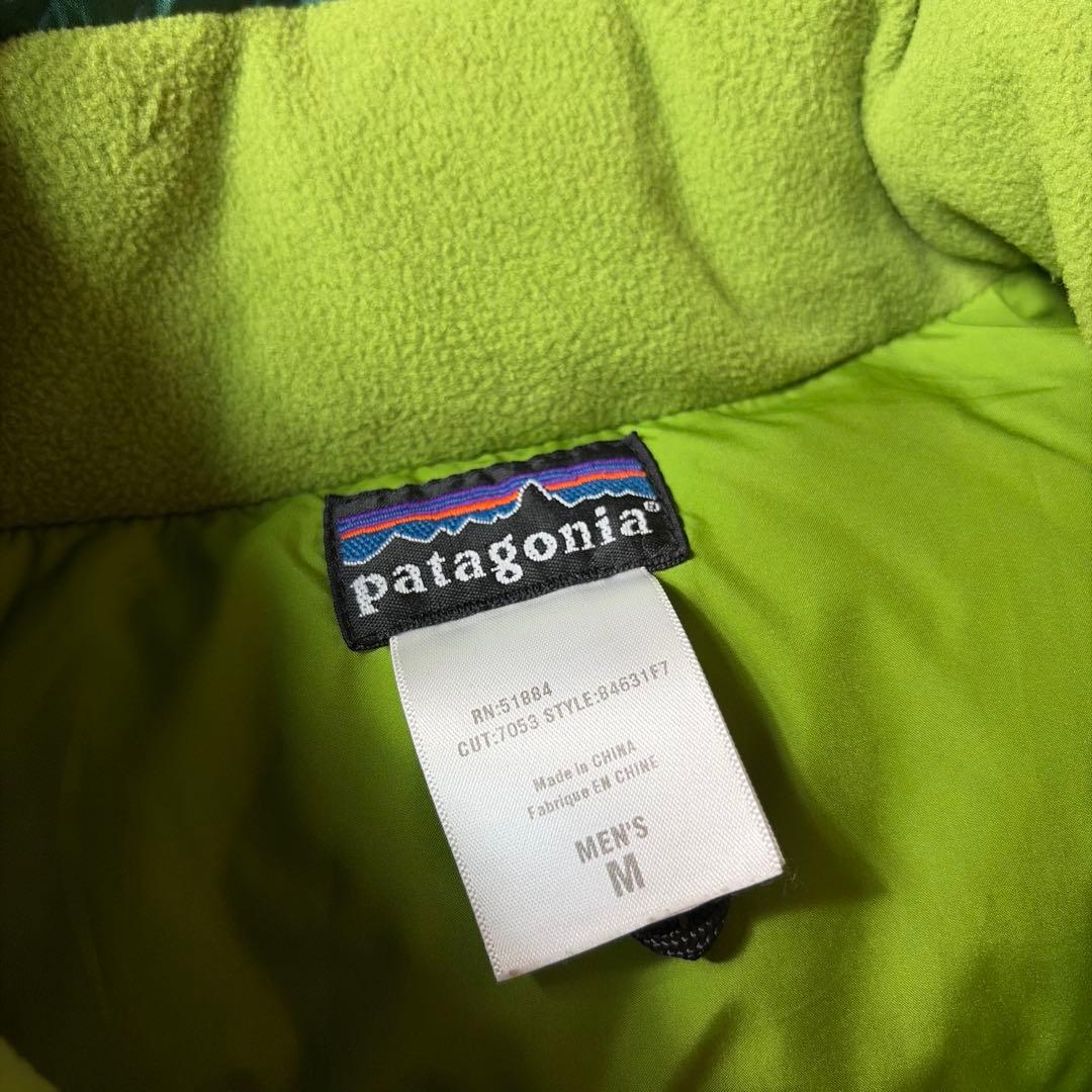 00s Patagonia パタゴニア ダウンベスト グリーン M