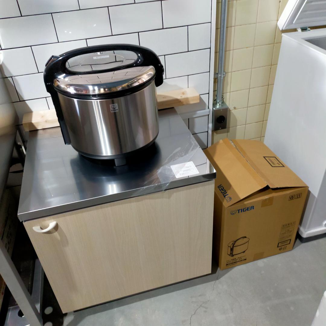 JCC-270P 業務用炊飯器 ステンレス2025年製ほぼ新品保証書添付