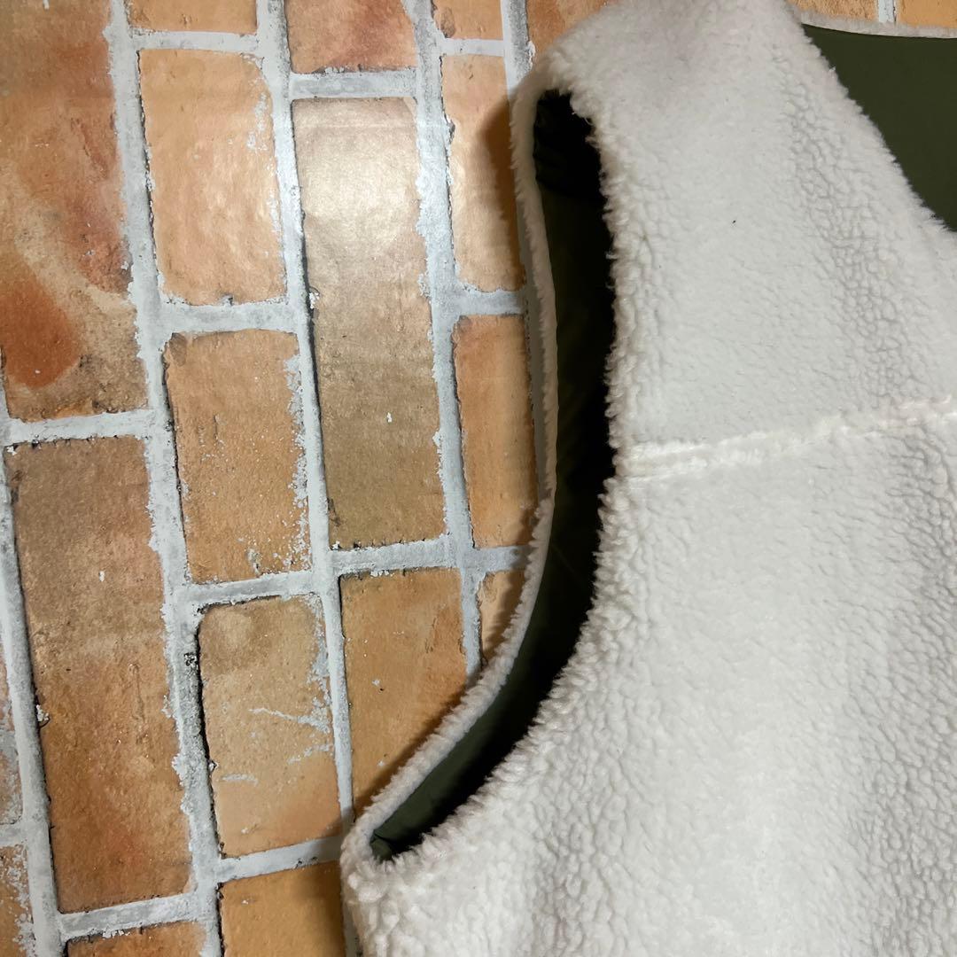 201NIKEリバーシブルベスト　ナイキボアモコモコウインタライズドスウォッシュ