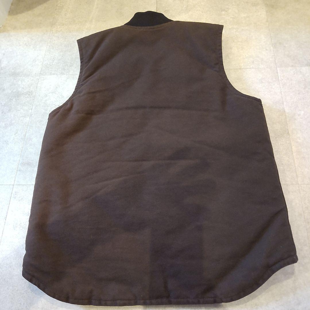 カーハート Carhartt ブラウン コットン ノースリーブベスト