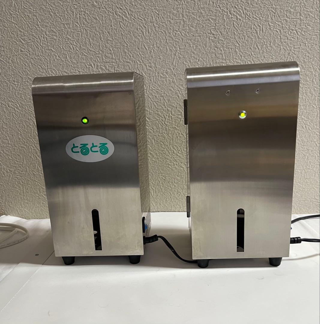 電熱蒸散式二酸化塩素ガス拡散器「とるとる」ステンレス製　(2個)