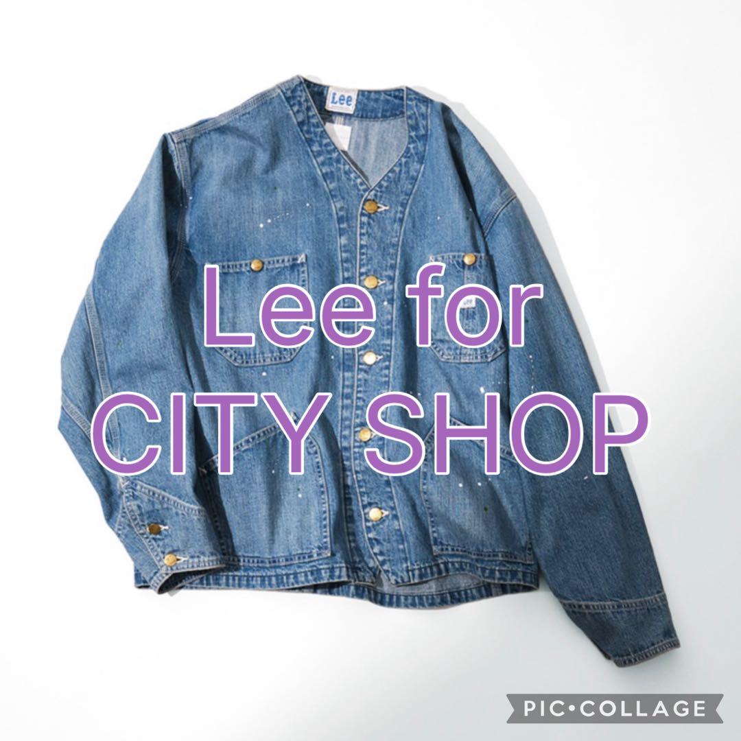 Lee for CITY SHOP 別注ENGINEERジャケット ブルーXS