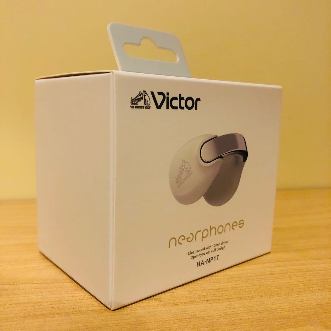 JVCケンウッド Victor HA-NP1T-W ワイヤレスイヤホン