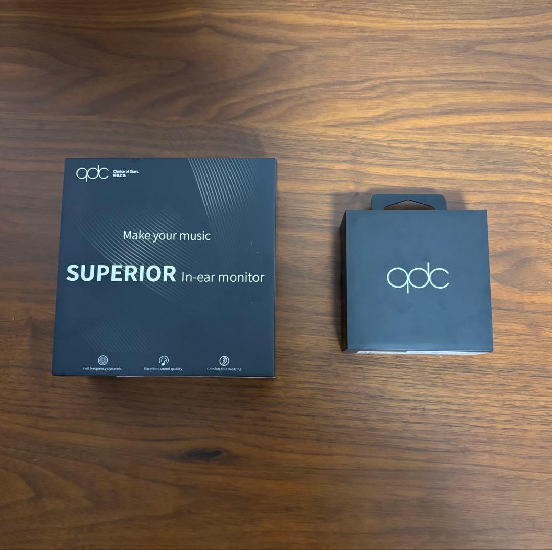 ほぼ新品 qdc SUPERIOR 純正4.4mmケーブル付き