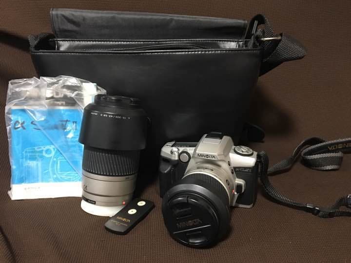 ミノルタフィルム一眼レフカメラ