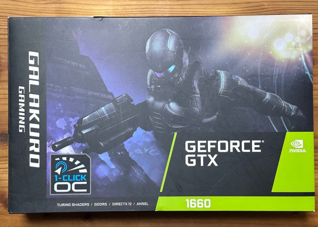 グラフィックボード・グラボ・ビデオカード GTX1660 6GB