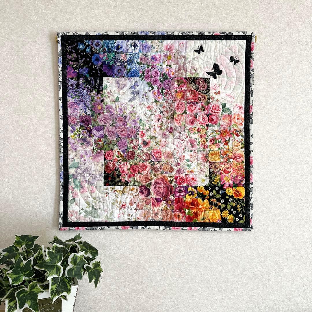 ウォーターカラーキルト タペストリー