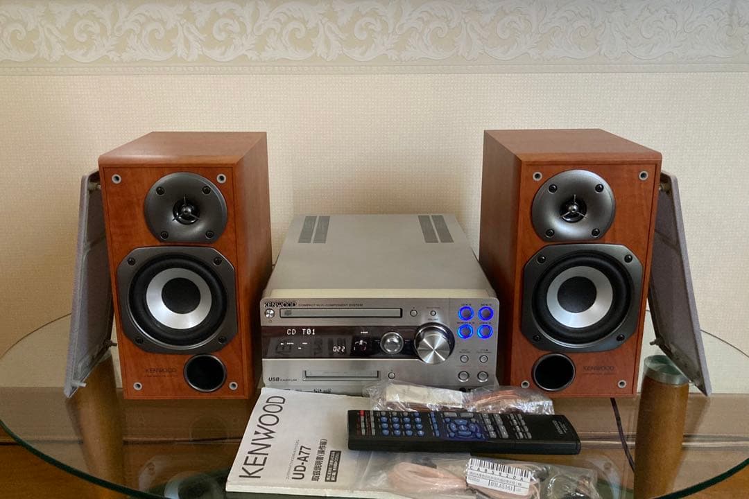 上級機ケンウッドHi-Fi コンポRD-UDA77・スピカーUDA77【綺麗】