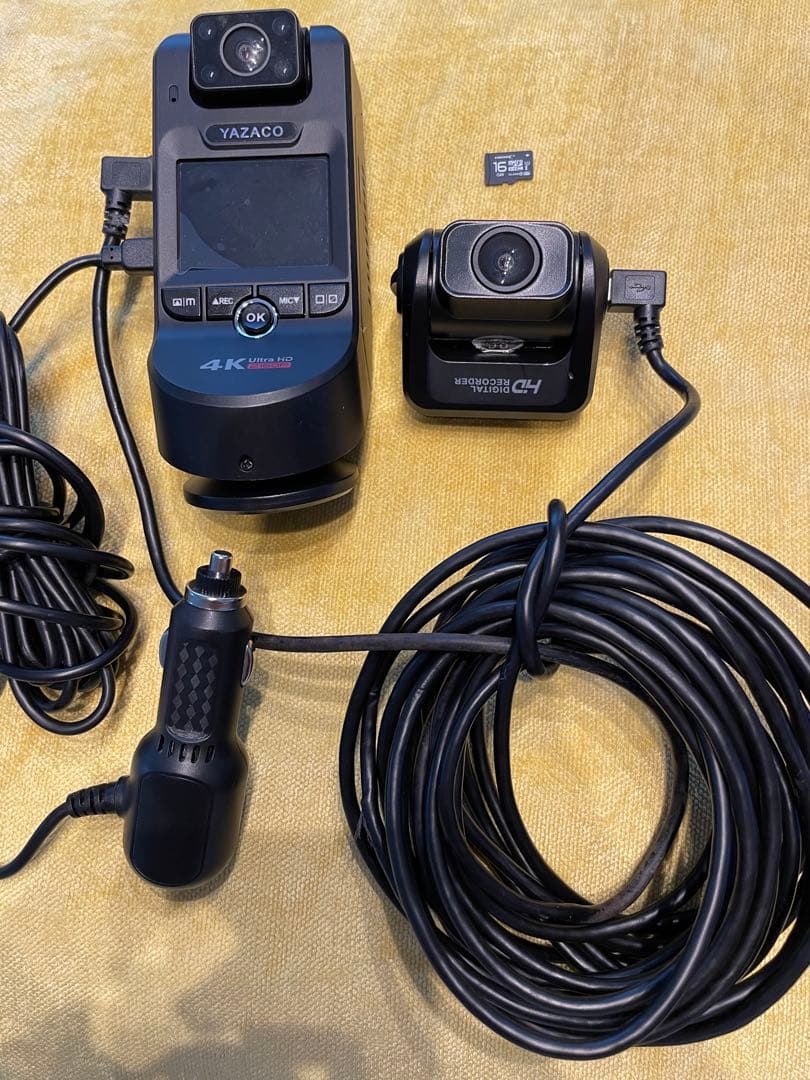 YAZACO 4K ドライブレコーダー