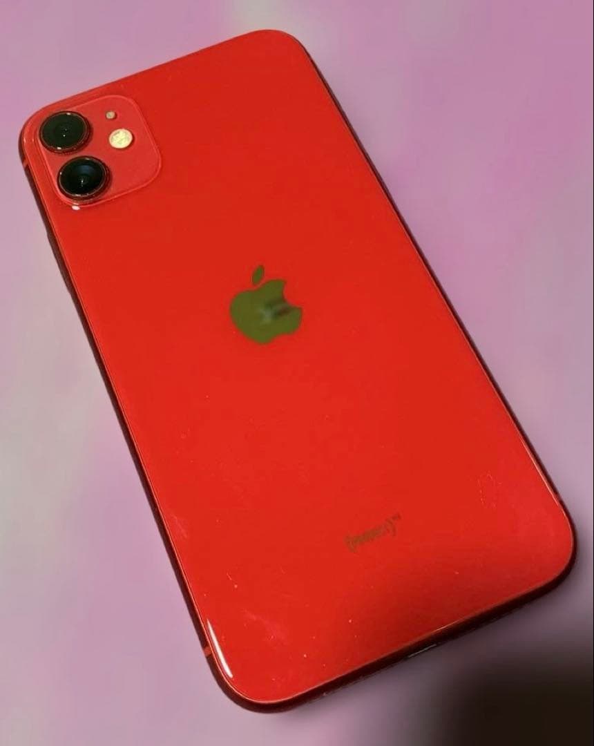 Apple iPhone 11 PRODUCT(RED) 本体　simフリー