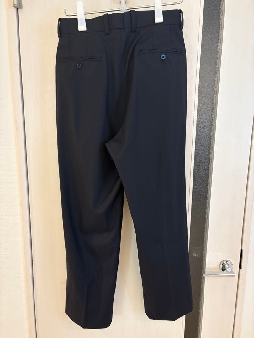 パンツ Cornier Super130's WORSTED WOOL PANTS