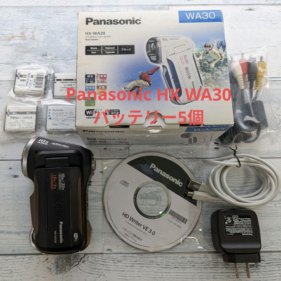 Panasonic HX-WA30 バッテリー5個