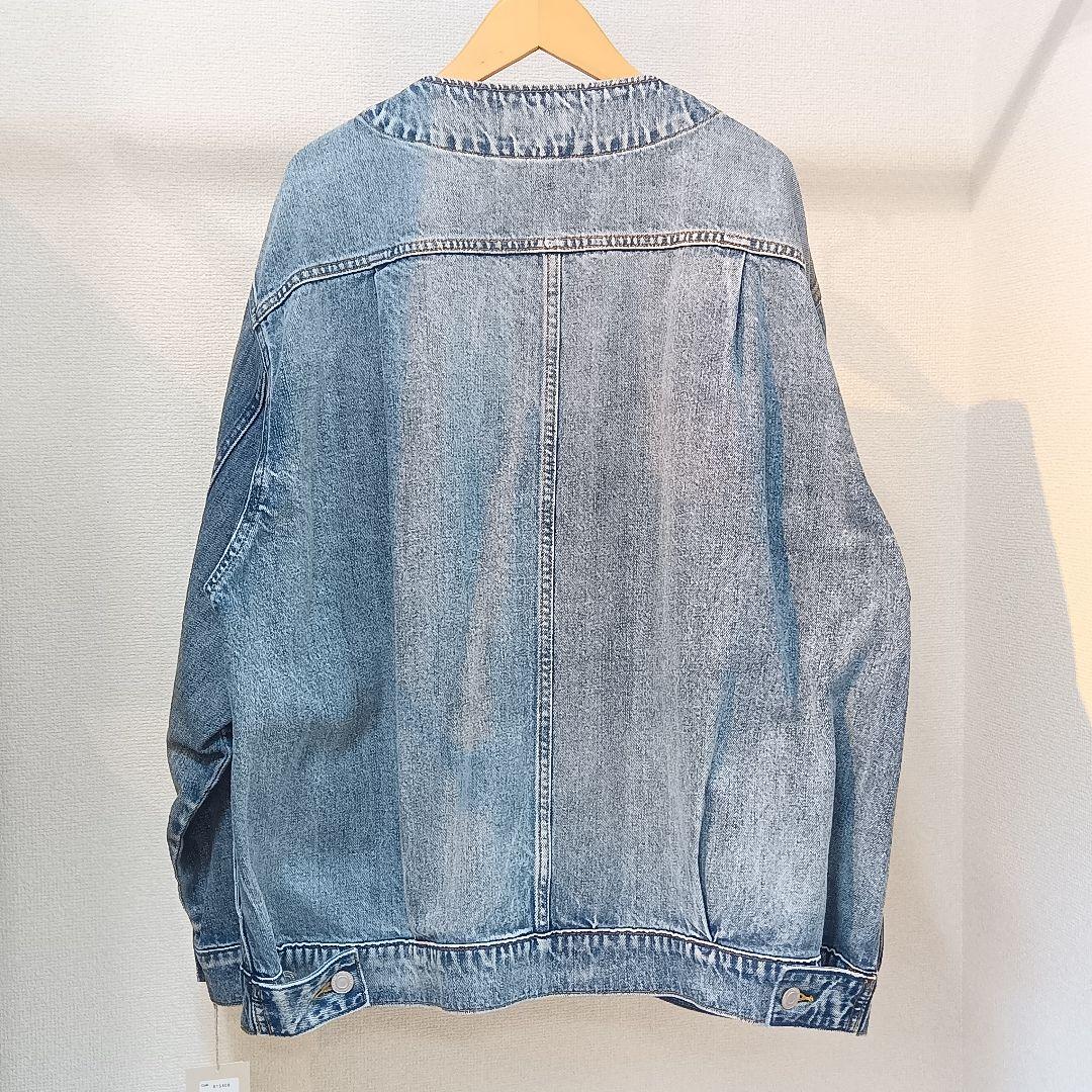 新品タグ付 2026新作 カフネ デニム ジャケット フリーサイズ Mal.