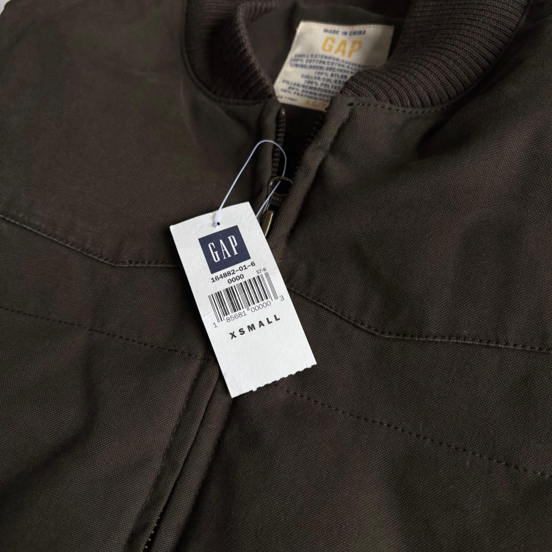 00s OLD GAP “NOS\" canvas work down vest