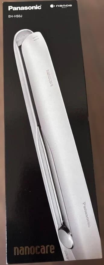 パナソニック ヘアーアイロン ストレート用 ナノケア　EH-HS0J-W 白