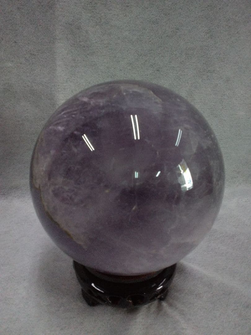 紫水晶　アメジスト　水晶玉　丸玉　天然石　パワーストーン
