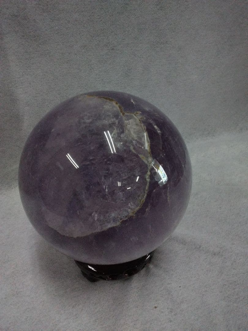 紫水晶　アメジスト　水晶玉　丸玉　天然石　パワーストーン