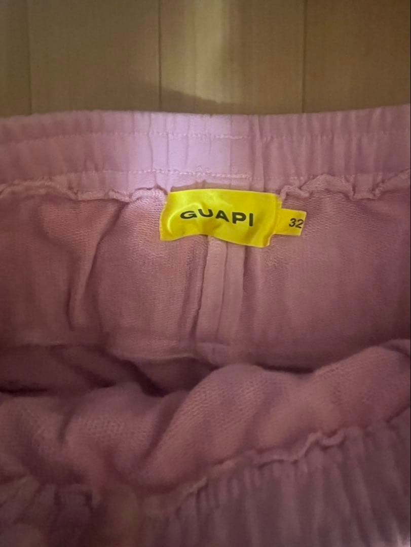 GUAPI スパンコール付きパンツ 32