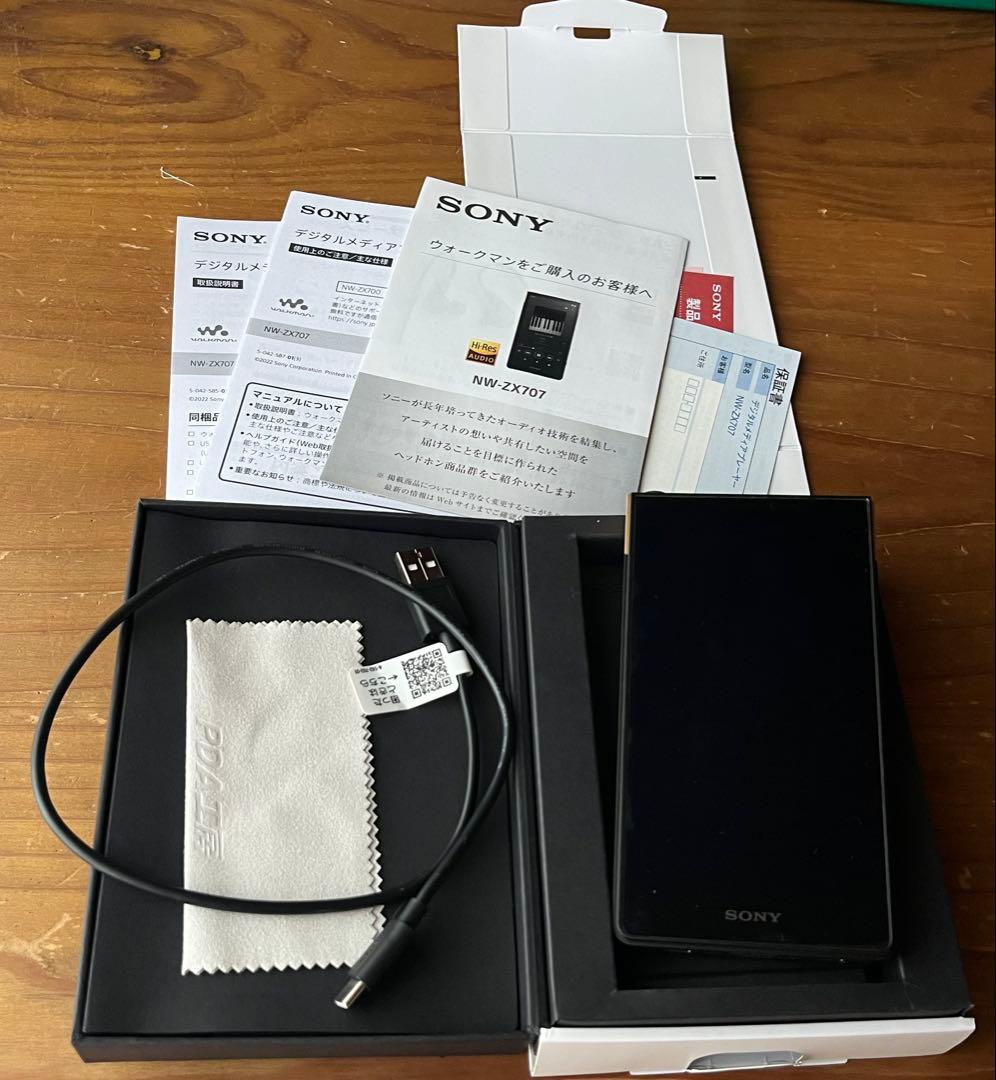 SONY NW-ZX707 64GB デジタルメディアプレーヤー