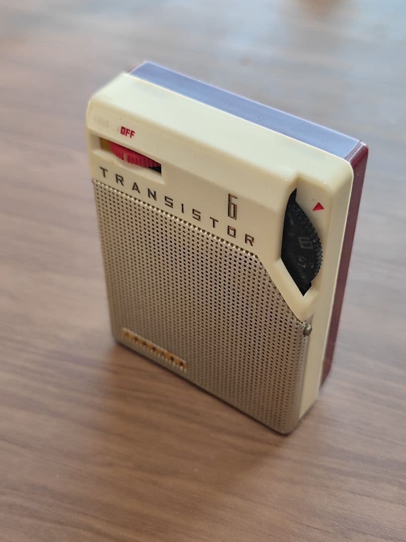 東芝 極小型 トランジスタラジオ 1959年製
