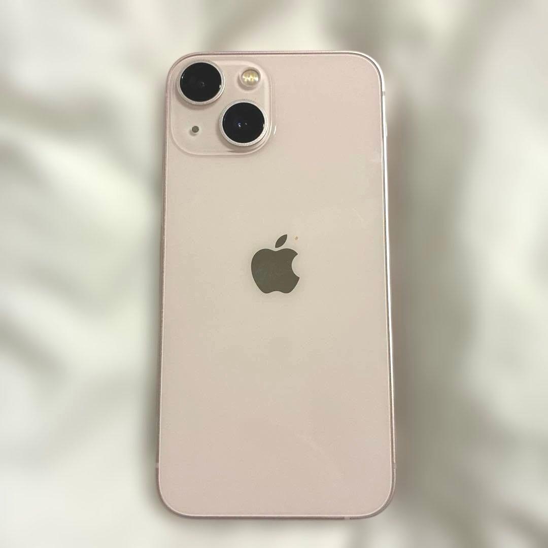 優鈴＊iPhone13 mini 128GB ピンク 非純正バッテリー