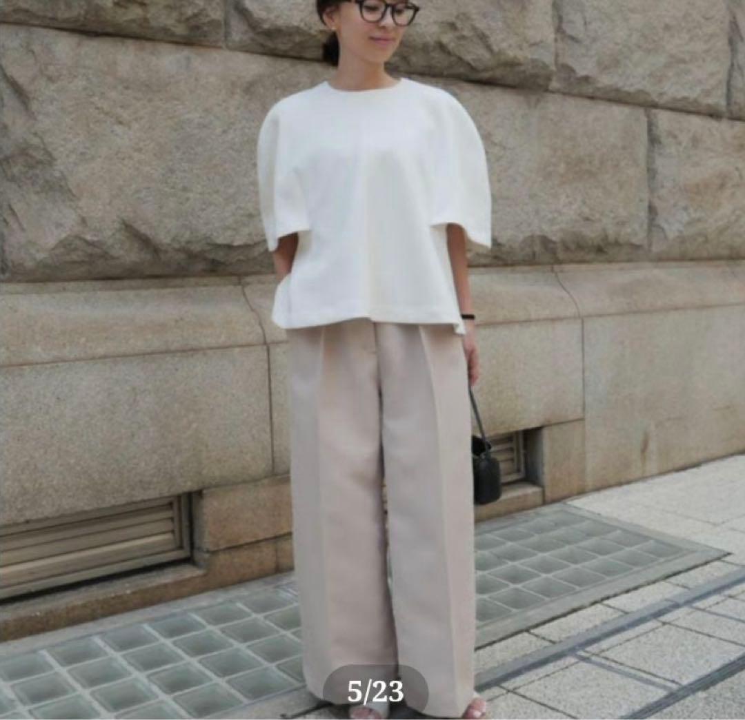 9/27y's mom！heve puff shell tops ホワイト