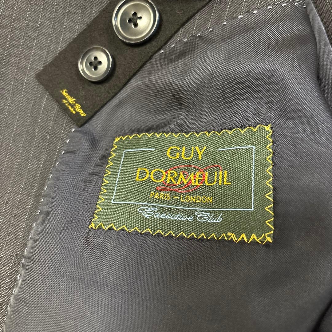 美品✨大きいサイズ AB6 Savile Row 高級ドーメル生地 ネイビー