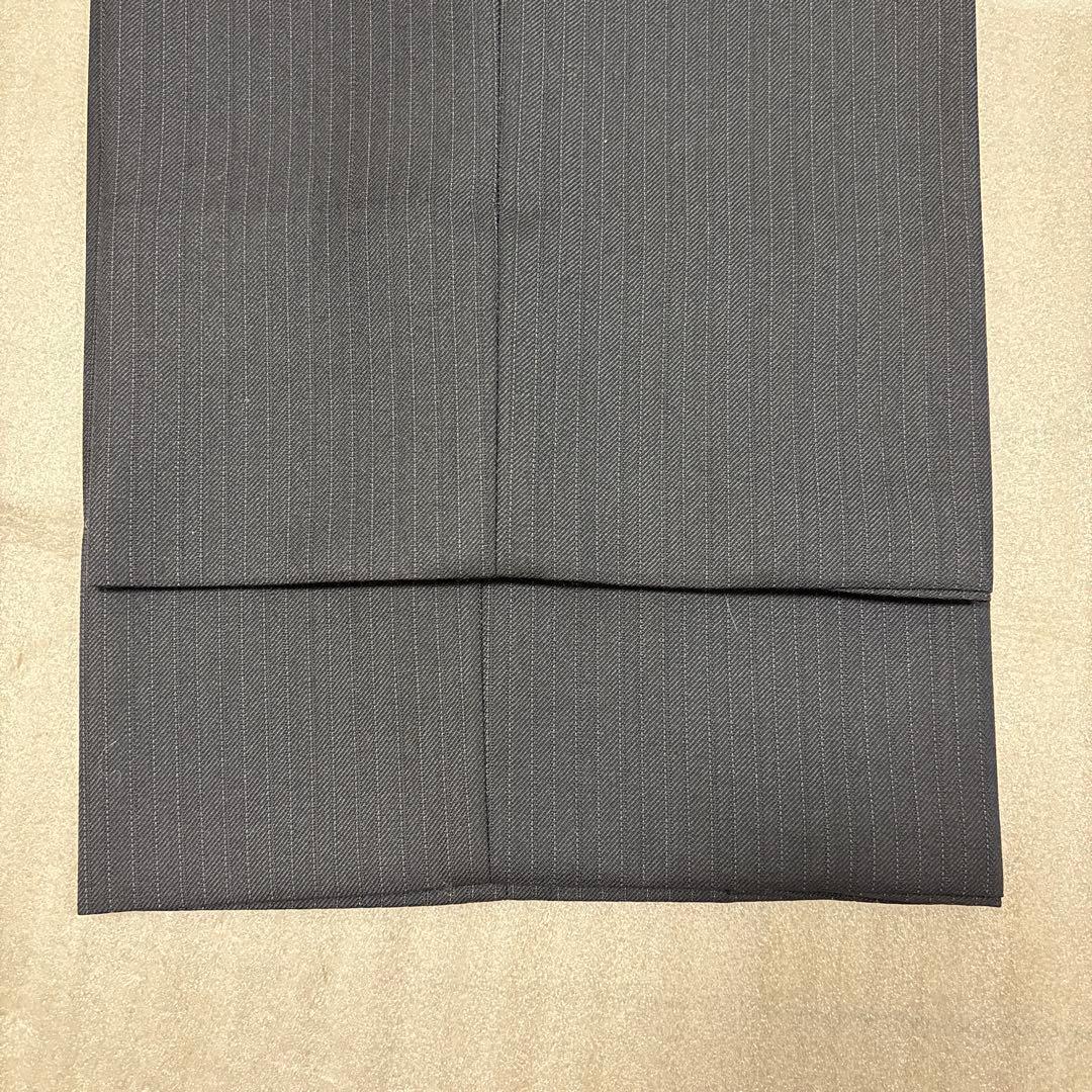 美品✨大きいサイズ AB6 Savile Row 高級ドーメル生地 ネイビー