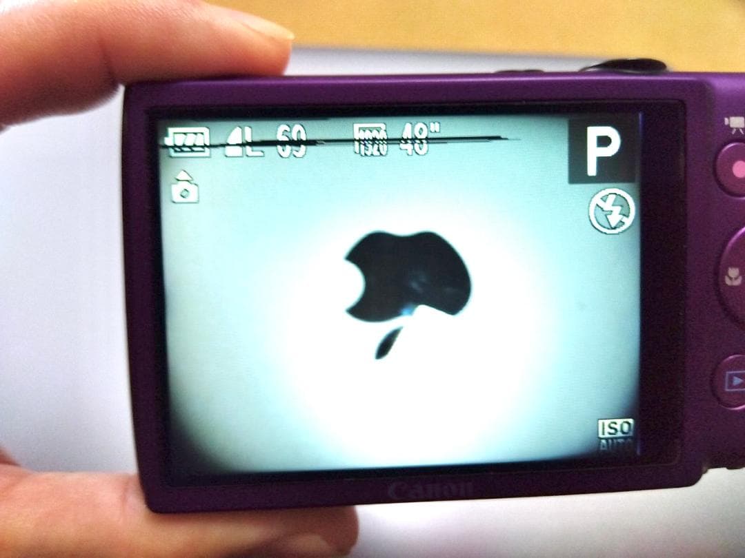 Canon IXY 600F パープル コンパクトデジタルカメラ