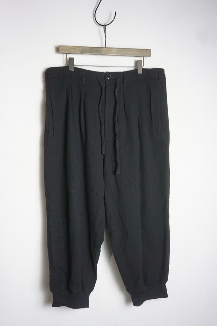 美品 Ground-Y グラウンドワイ バルーン サルエル パンツ 423O▲
