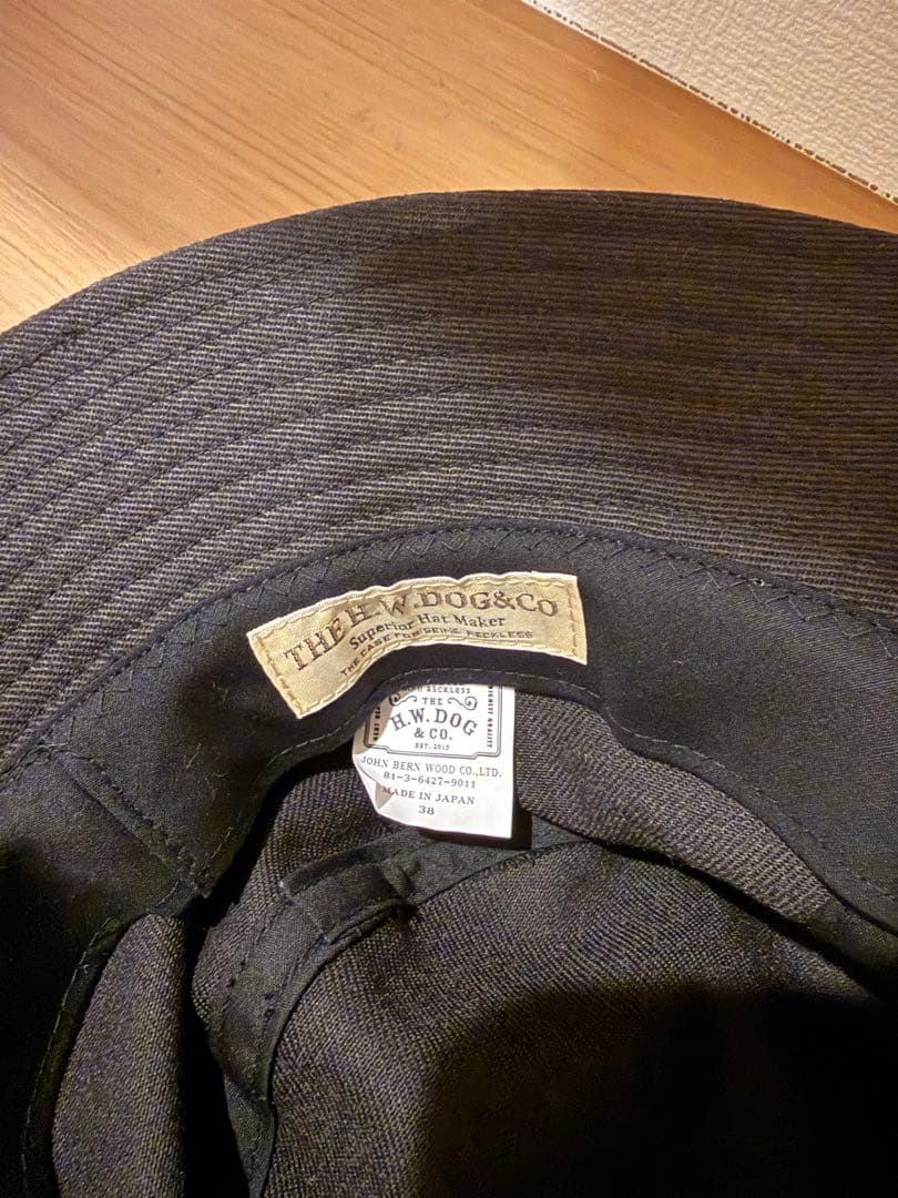 帽子 THE H.W.DOG &CO WEST POINT BUCKET HAT