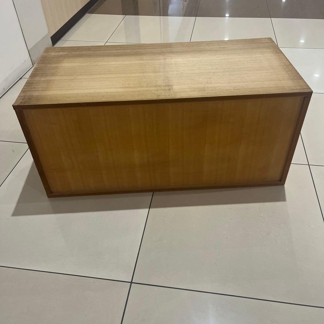 桐 衣装ケース 4段 桐箱 桐箪笥 着物 和服　桐　両開　衣裳箱　扉付　上置