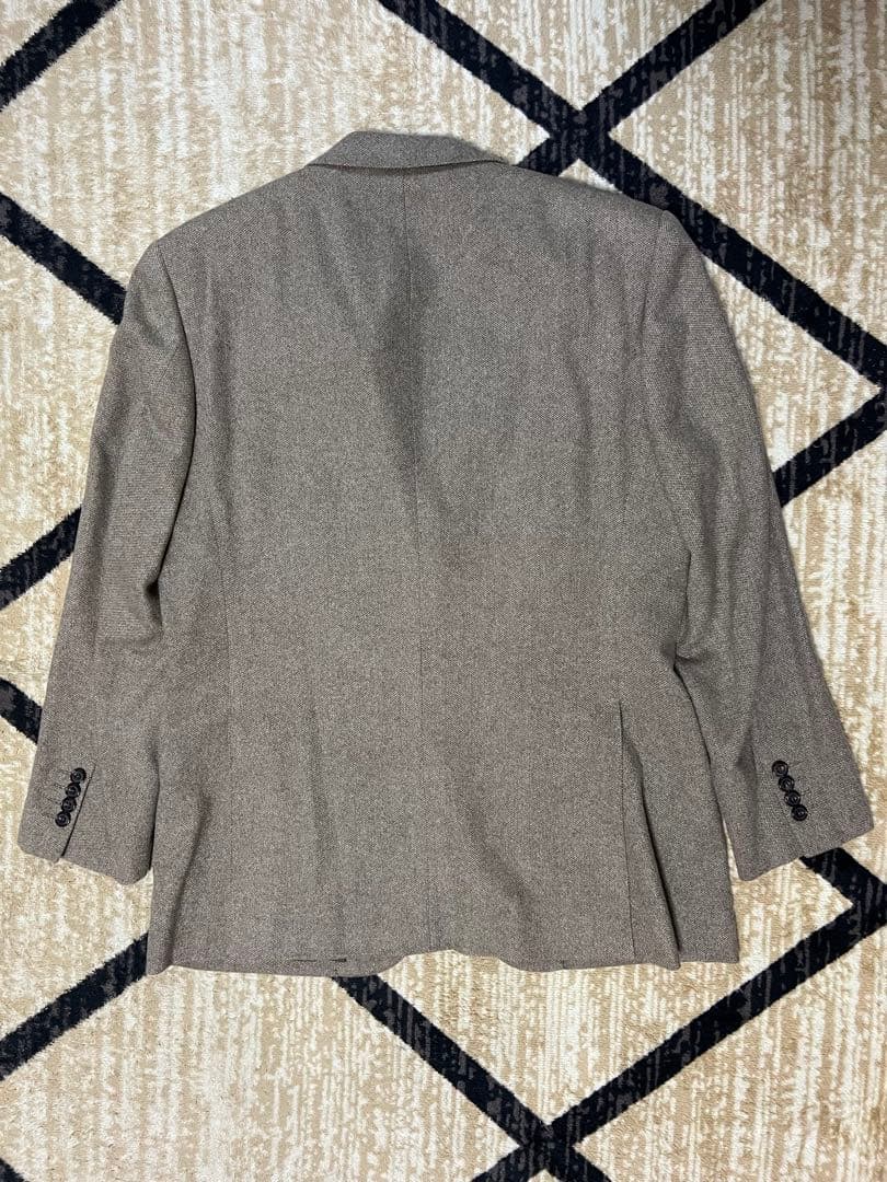 希少 Burberry カシミヤ100% テーラードジャケット M相当 日本製