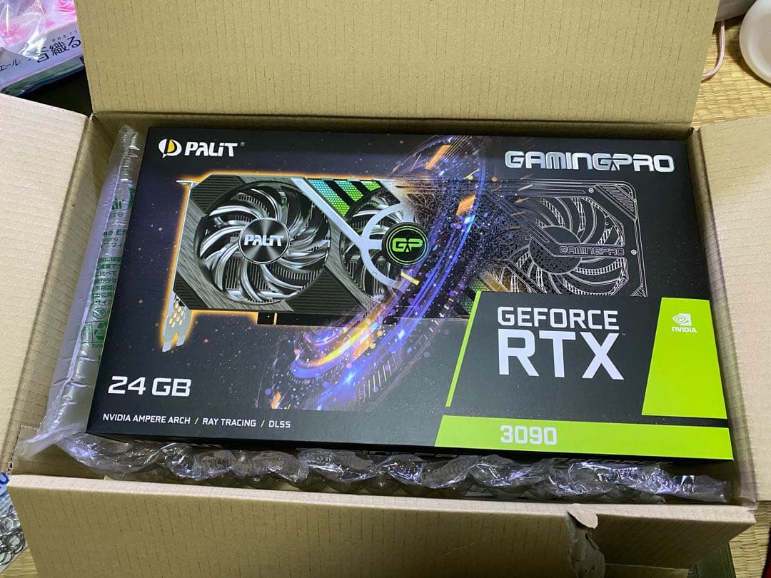 グラフィックボード・グラボ・ビデオカード RTX3090 GAMINGPRO 24GB GDDR6X 384bit
