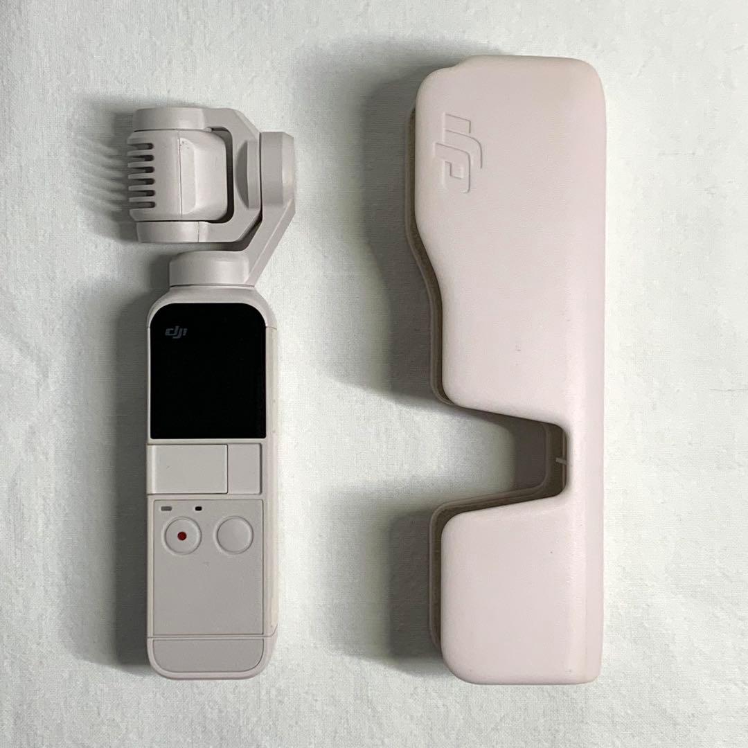 【動作確認済】DJI Pocket 2 サンセットホワイト ※付属品一部欠品