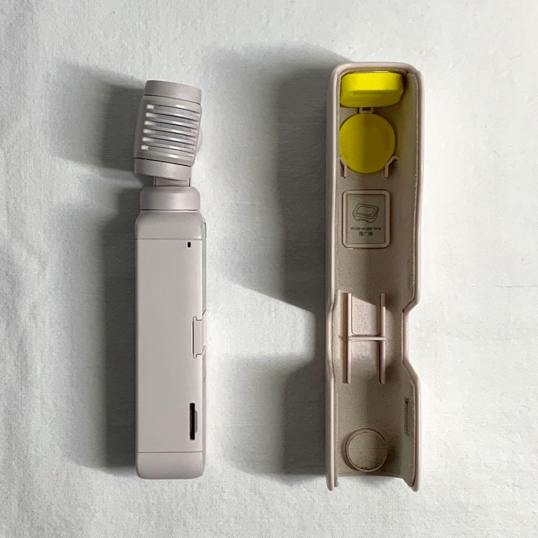 【動作確認済】DJI Pocket 2 サンセットホワイト ※付属品一部欠品