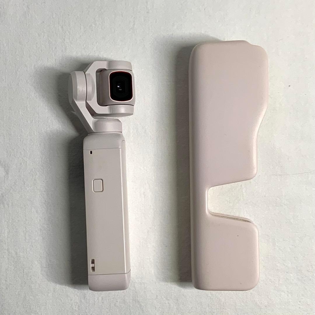 【動作確認済】DJI Pocket 2 サンセットホワイト ※付属品一部欠品